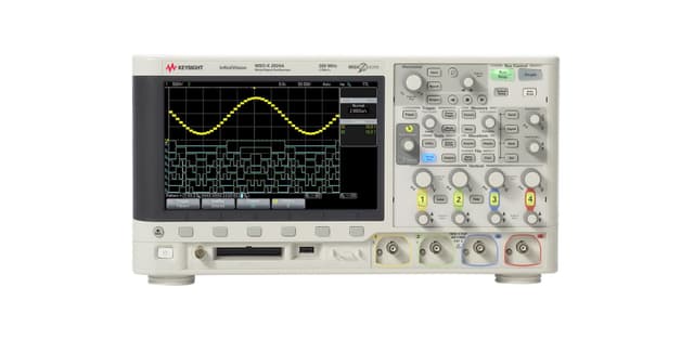 DSOX2024A Oscilloscope: 200 MHz, 4 Analog Channels