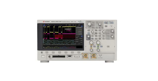 MSOX3052T Mixed Signal Oscilloscope: 500 MHz, 2 Analog Plus 16 Digital Channels
