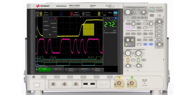 MSOX4032A Mixed Signal Oscilloscope: 350 MHz, 2 Analog Plus 16 Digital Channels