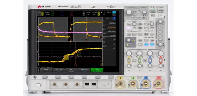 MSOX4104A Mixed Signal Oscilloscope: 1 GHz, 4 Analog Plus 16 Digital Channels