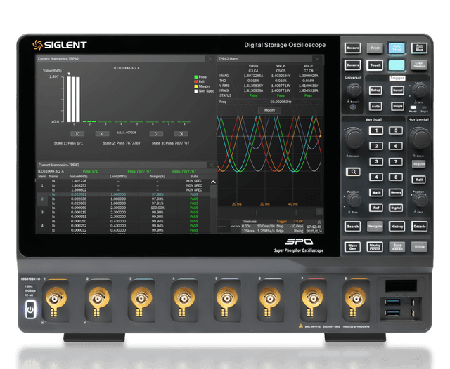 Siglent SDS5034X-HD Oscilloscope: 350 MHz