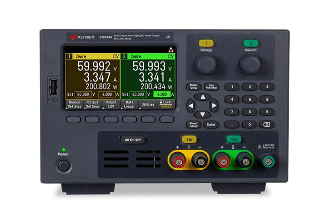 E36234A 自动量程双路输出电源