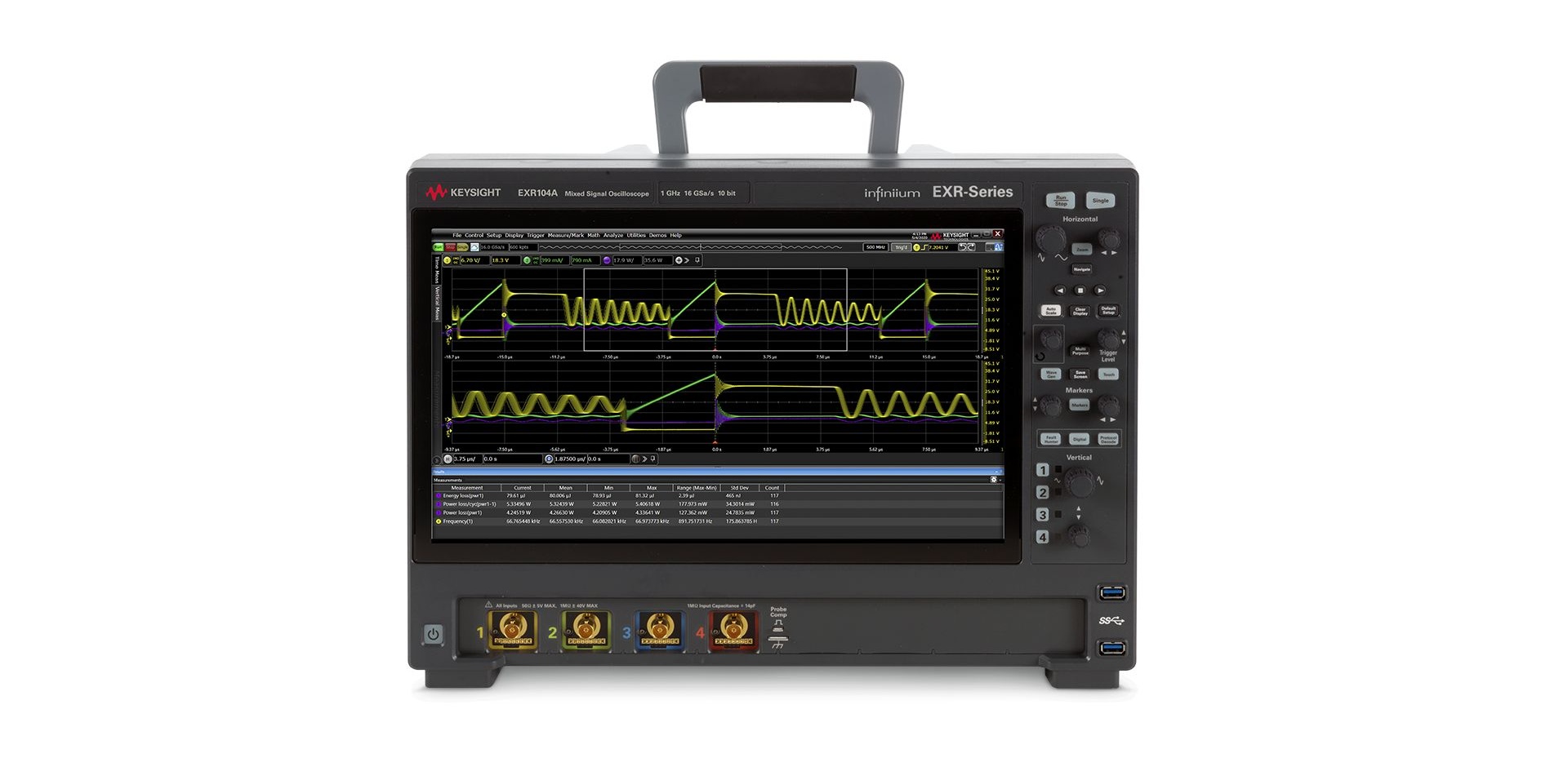 EXR104A Infiniium EXR-Series Oscilloscope: 1 GHz, 4 Channels