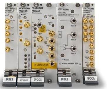 M9393A PXIe high-performance vector signal analyzer, 9 kHz to 27 GHz or 3.6 to 50 GHz